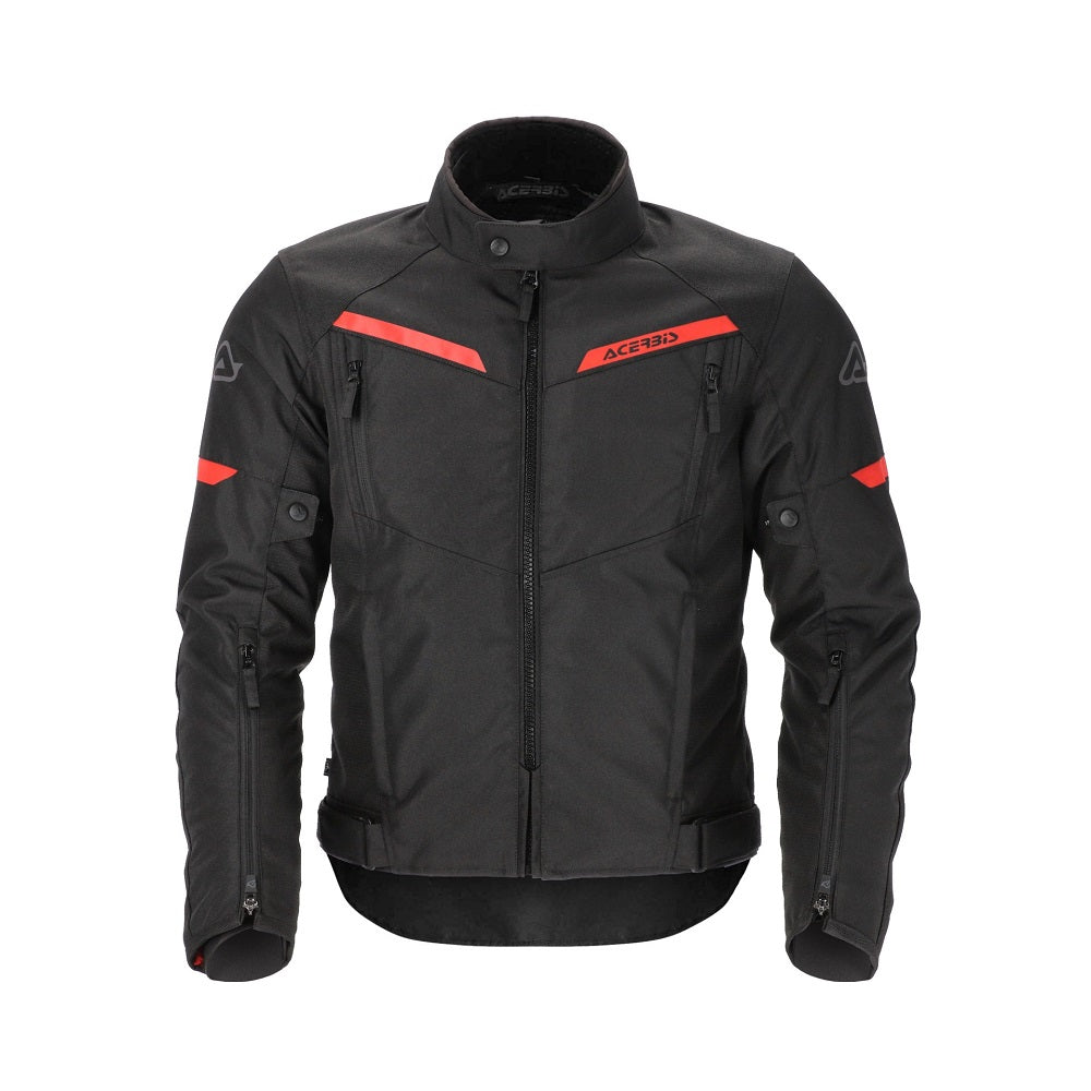 GIUBBINO UOMO ACERBIS CE X STREET NERO ROSSO