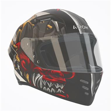 CASCO INTEGRALE AIROH CONNOR SAMURAI OM.22.06 OPACO - Della Categoria Caschi Integrale Produttore Airoh - A soli €112.50! Acquista ora su Due Ruote Accessori