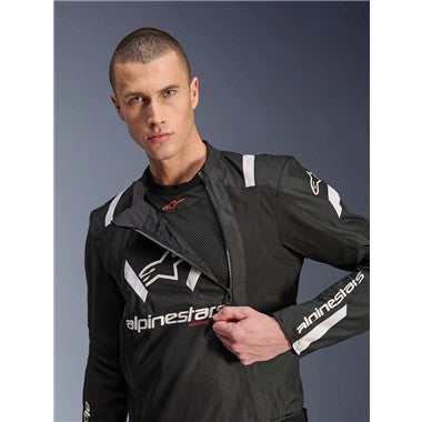 GIUBBINO ALPINESTARS T-STUNT AIR JACKET NERO BIANCO