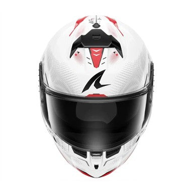 CASCO SHARK INTEGRALE SKWAL CUP SPEED-TECH WHITE RED BLACK