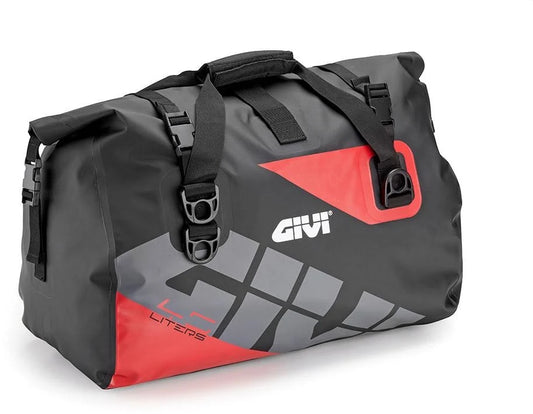 BORSA DA SELLA EA115GRB WATERPROOF 40LT EASY BAG NERA ROSSA