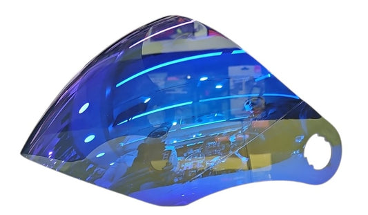 VISIERA DIEFFE DF21-34 A SPECCHIO BLU