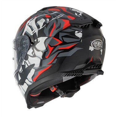 CASCO INTEGRALE PREMIER 26 TYPHOON MO92BM NERO OPACO VENOM