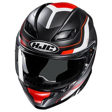 CASCO INTEGRALE HJC F71 ARCAN MC1SF NERO ROSSO BIANCO OPACO