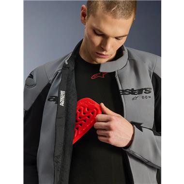 GIUBBINO ALPINESTARS UOMO SMX WATERPROOF GRIGIO NERO