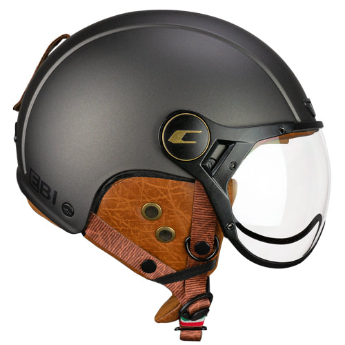 CASCO CGM 801V EBI VINTAGE GRAFITE SATINATO - Della Categoria Caschi Jet Produttore CGM HELMETS - A soli €75! Acquista ora su Due Ruote Accessori