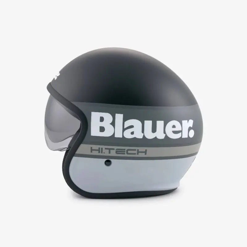 CASCO BLAUER PILOT 4.0 NERO GRIGIO BIANCO OPACO
