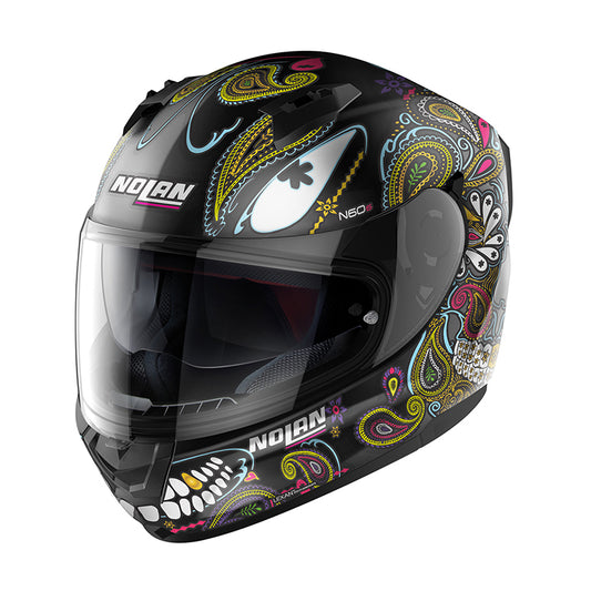 CASCO NOLAN INTEGRALE N60-6 RITUAL NERO MULTICOLOR OPACO 067