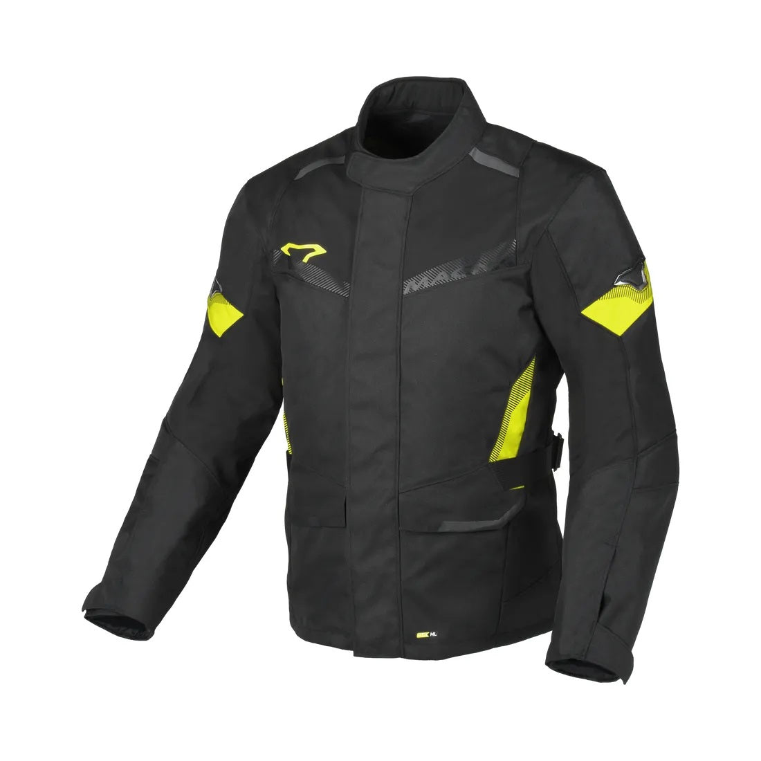 GIACCA UOMO MACNA VAULTURE NERO GIALLO FLU