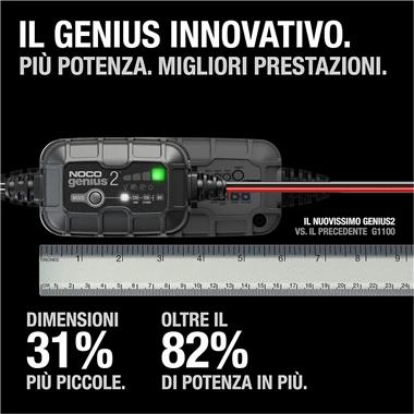 CARICABATTERIA + MANTENITORE 6V - 12V 2A NOCO GENIUS - Della Categoria Caricabatteria E Mantenitore Produttore NOCO - A soli €80.60! Acquista ora su Due Ruote Accessori