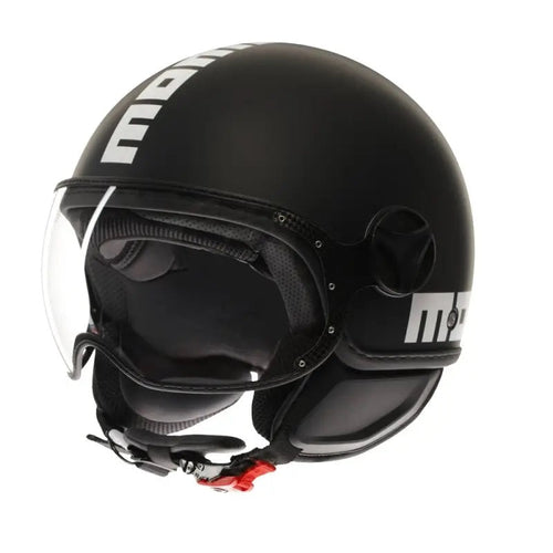 CASCO JET FGTR CLASSIC MOMODESIGN E2206 MONO NERO OPACO BIANCO - Della Categoria Caschi Jet Produttore MomoDesign - A soli €169.15! Acquista ora su Due Ruote Accessori