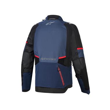GIACCA ALPINESTARS UOMO ANDES V4 WP BLU NERA RIGO ROSSO
