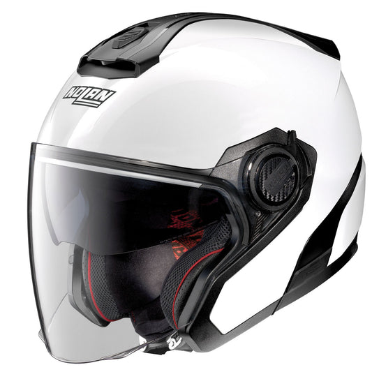 CASCO JET NOLAN N40-5 OMOLOG.06 SPECIAL N-COM 015 BIANCO