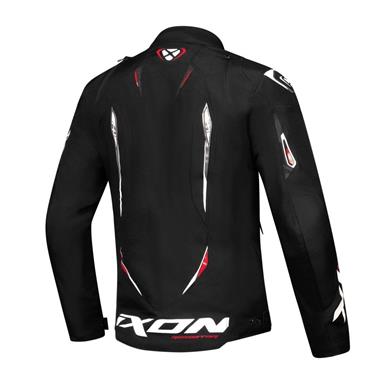 GIUBBOTTO TSUTO UOMO IXON ROADSTAR NERO-BIANCO-ROSSO - Della Categoria Giubbini Tessuto Uomo Produttore IXON - A soli €238! Acquista ora su Due Ruote Accessori