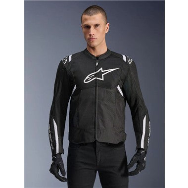 GIUBBINO UOMO ALPINESTARS T-SPS AIR V2 NERO BIANCO