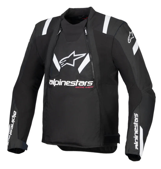 GIUBBINO ALPINESTARS T-STUNT AIR JACKET NERO BIANCO