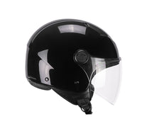 CASCO JET SKA-P 1LHA LUKE MONO NERO LUCIDO