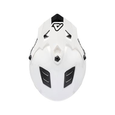 CASCO CROSS BAMBINO ACERBIS PROFILE  BIANCO-NERO TAGLIA 50