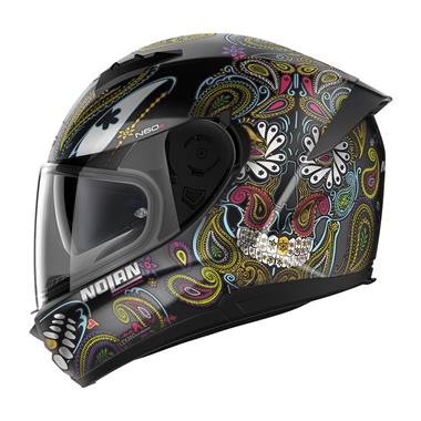 CASCO NOLAN INTEGRALE N60-6 RITUAL NERO MULTICOLOR OPACO 067