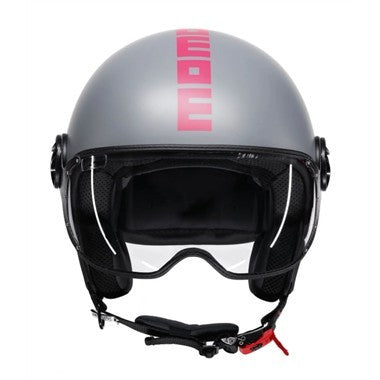 CASCO JET FGTR CLASSIC MOMODESIGN E2206  FLUO MATT GREY-FUCSIA