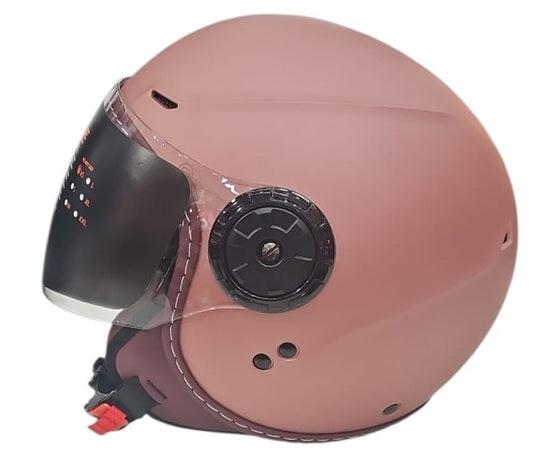 CASCO JET ORIGINE GARDA SOLID ROSA OPACO