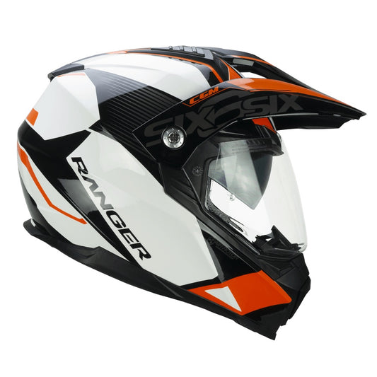 CASCO ENDURO CGM 666G TWIN RANGER BIANCO ARANCIONE - Della Categoria Caschi Enduro & Cross Produttore CGM HELMETS - A soli €117! Acquista ora su Due Ruote Accessori