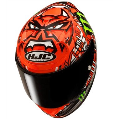 CASCO INTEGRALE HJC RPHA12 QUARTARARO REPLICA II MC1