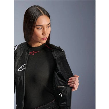 GIUBBINO DONNA ALPINESTARS T-SPS AIR V2 NERO BIANCO