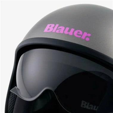 CASCO BLAUER PILOT 4.0 TITANIO-FUCSIA MATT