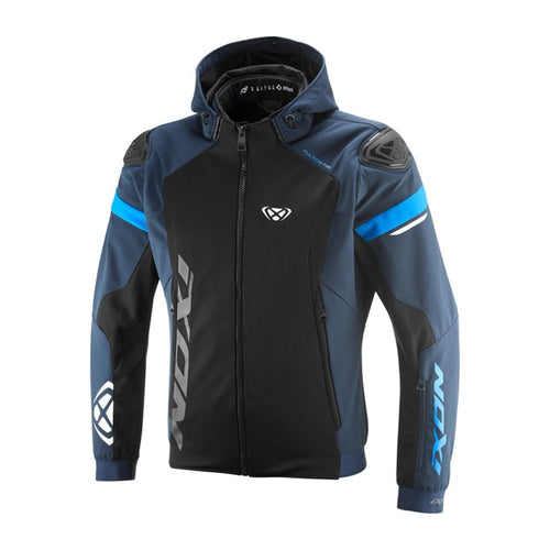 GIUBBOTTO UOMO IXON TSUTO PULSION AIR NERO-NAVY-BLU TAGLIA 3XL