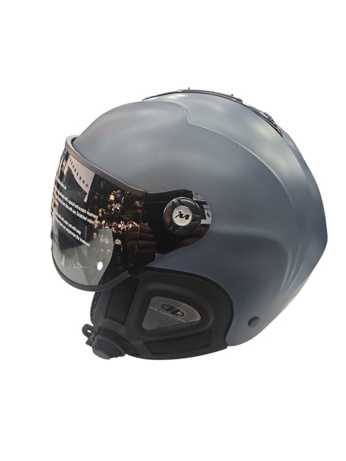 CASCO MIVIDA NEW ULTRALEGGERO OMOL. SCI-BIKE GRIGIO OPACO