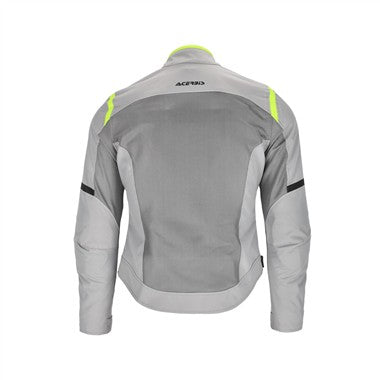 GIUBBINO ACERBIS DONNA CE RAMSEY VENT 2.0  GRIGIO-GIALLO