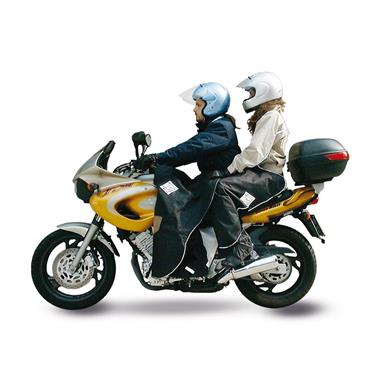 COPRIGAMBE PASSEGGERO NERO R092-N MOTO E SCOOTER TUCANO URBANO