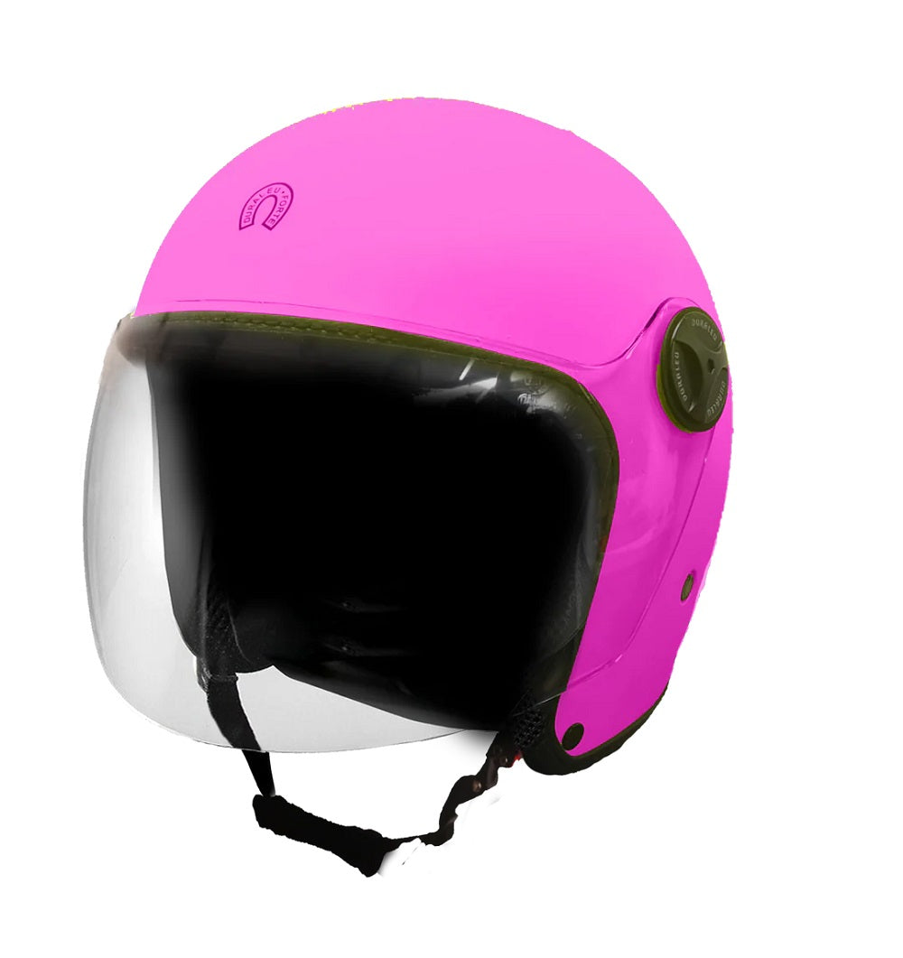 CASCO JET DURALEU BAMBINO LEO FUXIA  OPACO - Della Categoria Caschi Bambino Produttore DURALEU - A soli €68! Acquista ora su Due Ruote Accessori