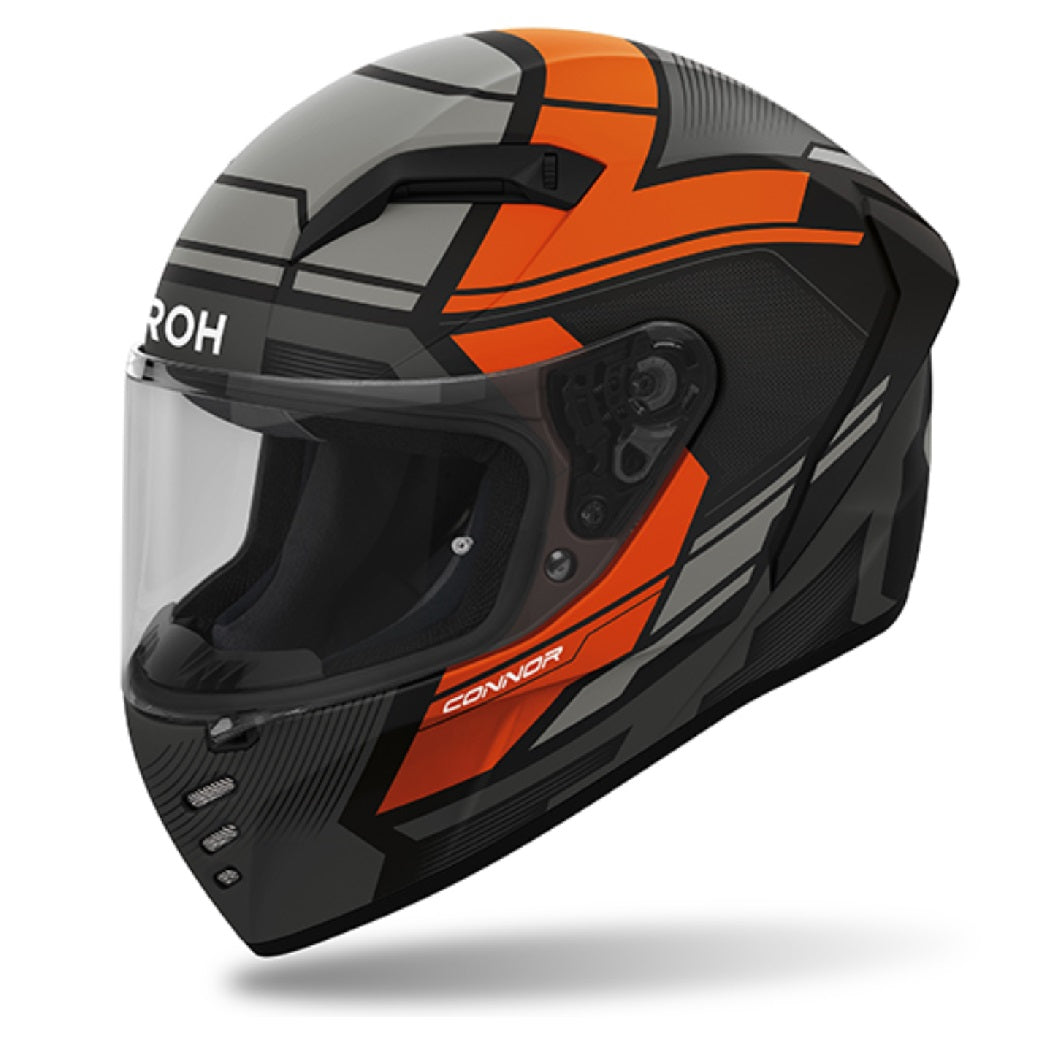 CASCO INTEGRALE AIROH CONNOR EGO ORANGE MATT CNE32