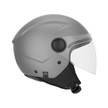 CASCO JET ACERBIS BREZZA OMOL.22.06 GRIGIO SCURO OPACO