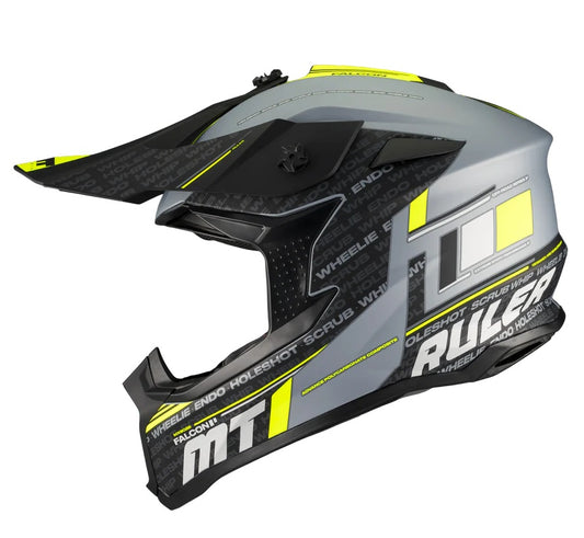 CASCHI FUORI STRADA MT MX802B FALCON S RULER OPACO