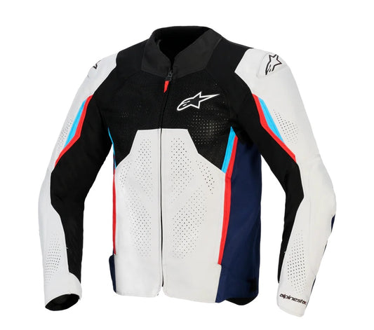 GIUBBINO ALPINESTARS AST V3 AIR GRIGIO BLU ROSSO