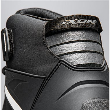 SCARPE UOMO IXON GAMBLER WP NERO-ROSSO