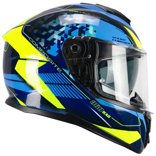 CASCO INTEGRALE CGM 360S KAD RACE BLU GIALLO FLU LUCIDO - Della Categoria Caschi Integrale Produttore CGM HELMETS - A soli €178.50! Acquista ora su Due Ruote Accessori