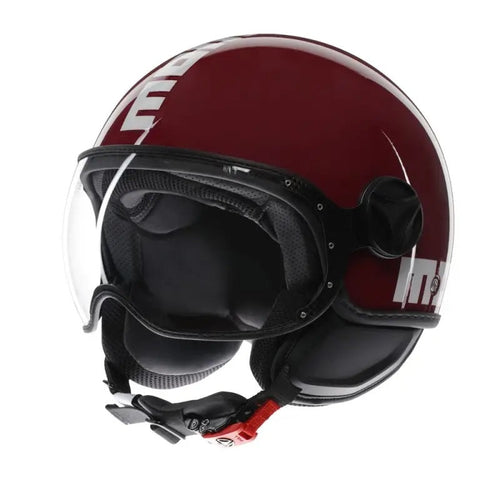 CASCO JET FGTR CLASSIC MOMODESIGN E2206 CANDY PRUGNA SCRITTA BIANCA - Della Categoria Caschi Jet Produttore MomoDesign - A soli €186.15! Acquista ora su Due Ruote Accessori