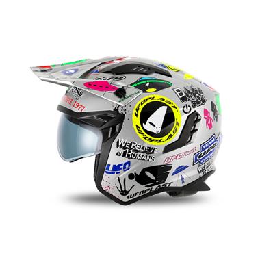 CASCO UFO SHERATAN JET UFO GRAPHIC 2.0 BIANCO OPACO - Della Categoria Caschi Jet Produttore UFO PLAST - A soli €83.80! Acquista ora su Due Ruote Accessori