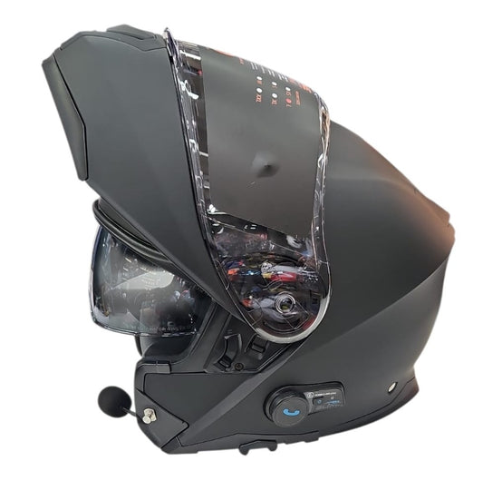 CASCO MODULARE ORIGINE LOGIC CON BLUETOOTH NERO OPACO