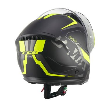 CASCO CGM MODULARE 569G C-MAX CITY NERO GIALLO FLUO OPACO - Della Categoria Caschi Modulare Produttore CGM HELMETS - A soli €135! Acquista ora su Due Ruote Accessori