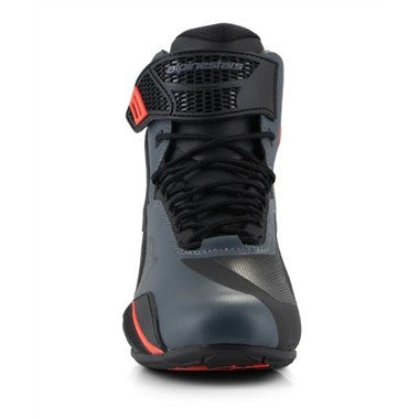 SCARPA ALPINESTARS FASTER-4 NERA GRIGIA ROSSO FLU