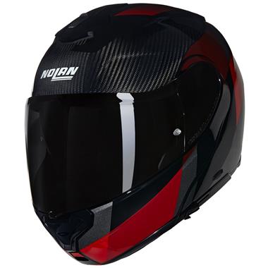 CASCO MODULARE NOLAN X-1005 ULTRA SPORTIVO CARBON ROSSO BORDO 346 - Della Categoria Caschi Modulari Carbonio Produttore Nolan Helmets - A soli €666! Acquista ora su Due Ruote Accessori