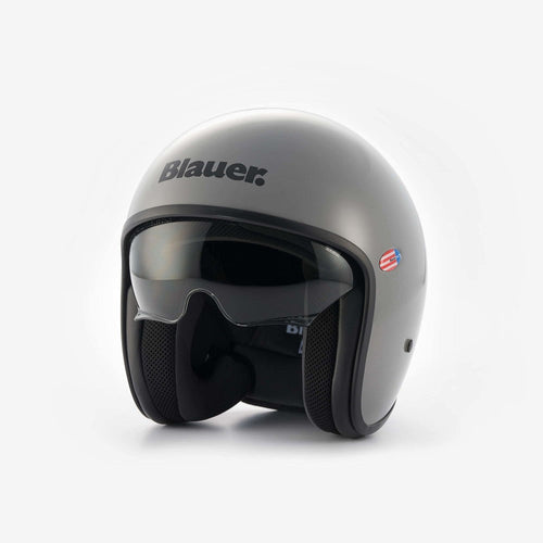 CASCO BLAUER JET PILOT 1.1 MONOCHOME  GRIGIO LUCIDO - Della Categoria Caschi Jet Fibra Produttore BLAUER - A soli €159.20! Acquista ora su Due Ruote Accessori