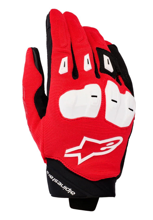 GUANTI ALPINESTARS SP X 1 BRIGHT ROSSI BIANCHI NERI