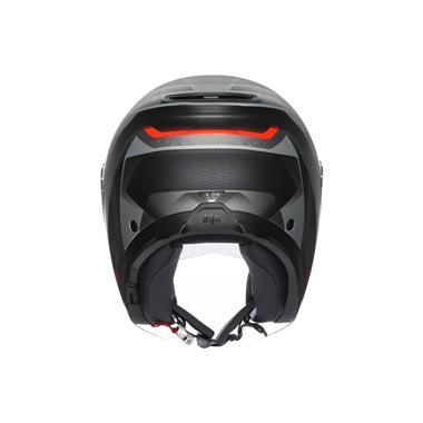 CASCO JET IRIDES AGV E2206 NERO GRIGIO ROSSO - Della Categoria Caschi Jet Produttore AGV CASCHI - A soli €169.15! Acquista ora su Due Ruote Accessori