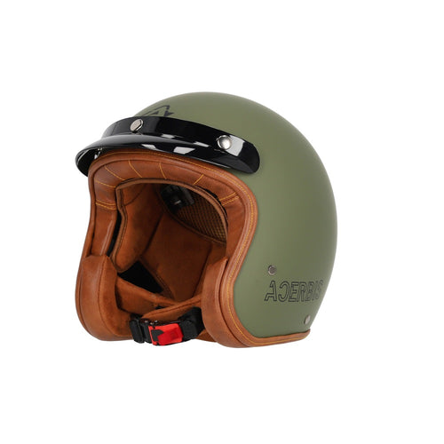 CASCO JET ACERBIS SKODELA 2206 VERDE MILITARE - Della Categoria Caschi Jet Produttore ACERBIS - A soli €55.95! Acquista ora su Due Ruote Accessori